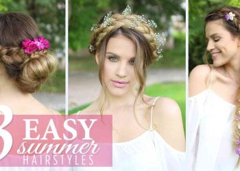 3 Easy Heatless Summer Hairstyles