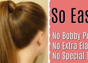 How To Wrap Hair Around A Ponytail | Hairstyles For Girls