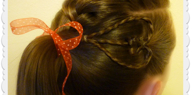 Valentine’s Day Hairstyle For Teens! Braided Faux Hawk With Heart Braid Accent | Hairstyles For Girls