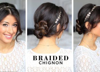 Braided Chignon Hair Style
