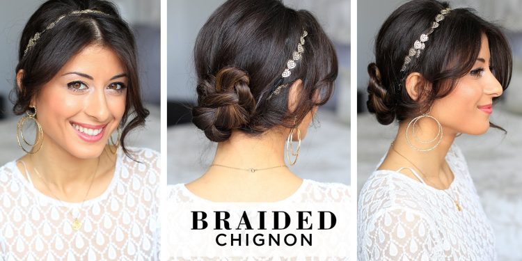 Braided Chignon Hair Style