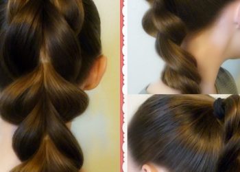 Hair Hack! Make A Pull Through Braid Using Half The Elastics | Hairstyles For Girls