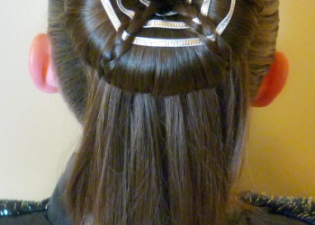 Spider Web Bun Hairstyle Tutorial | Hairstyles For Girls