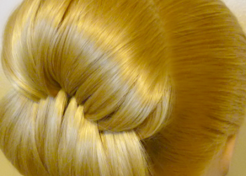 Pull Through Woven Bun Updo Hairstyle | Hairstyles For Girls